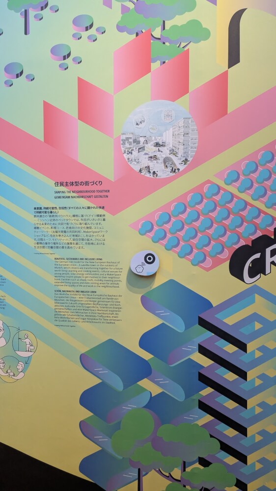 大阪・関西万博　ドイツ館　展示